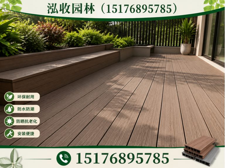 深圳防腐木凉亭展示图